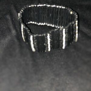 Black and white bracelet